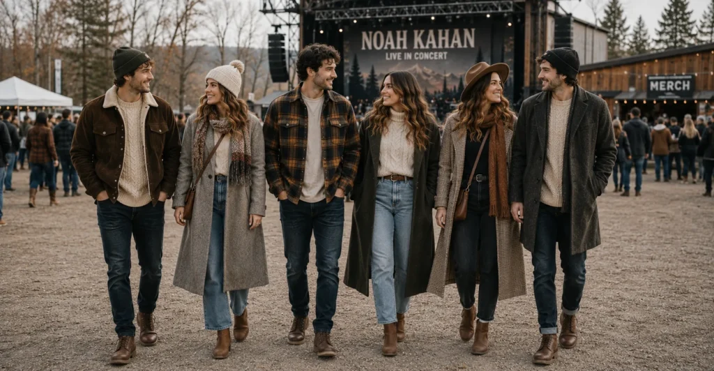Noah Kahan Concert Outfit Ideas: Cozy Looks You'll Adore 14 Noah Kahan Concert Outfit Ideas for fall and winter concert outfits