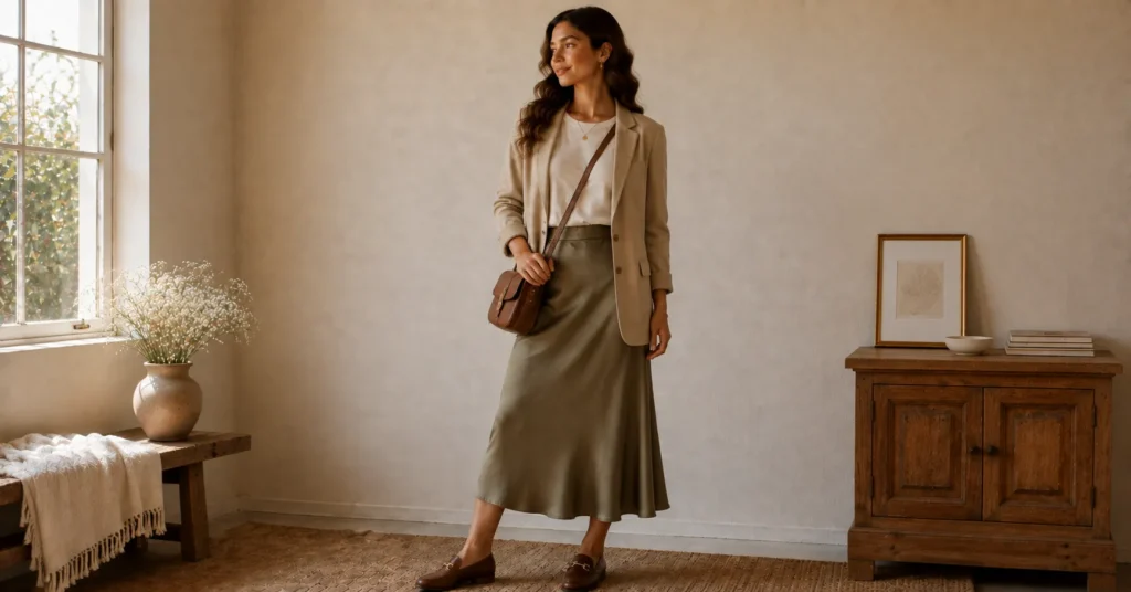 35 Stunning Olivia Dean Concert Outfit Ideas Inspired by Her 2026 Tour 18 Olivia Dean Concert Outfit Ideas featuring effortless chic concert fashion