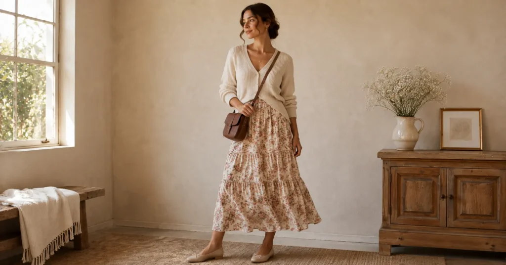 35 Stunning Olivia Dean Concert Outfit Ideas Inspired by Her 2026 Tour 16 Olivia Dean Concert Outfit Ideas for a romantic feminine concert style