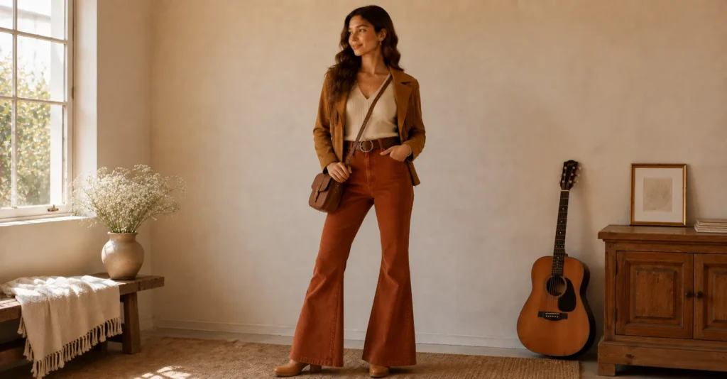 35 Stunning Olivia Dean Concert Outfit Ideas Inspired by Her 2026 Tour 17 Olivia Dean Concert Outfit Ideas for a stylish retro 70s-inspired concert look