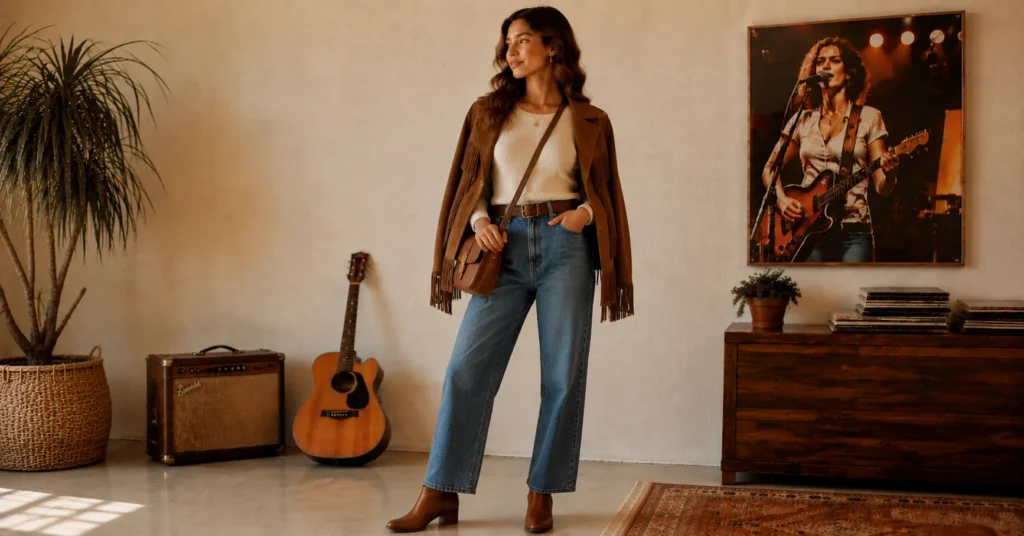 35 Stunning Olivia Dean Concert Outfit Ideas Inspired by Her 2026 Tour 14 Olivia Dean Concert Outfit Ideas styled with one borrowed statement fashion piece