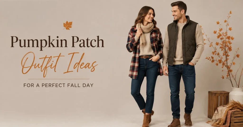 Adorable Pumpkin Patch Outfit Ideas for a Perfect Fall Day 5 Pumpkin Patch Outfit Ideas featuring stylish fall fashion with flannel shirts, knit sweaters, jeans, and ankle boots.
