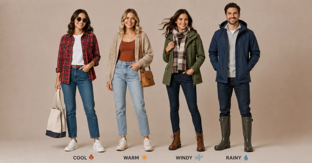 Adorable Pumpkin Patch Outfit Ideas for a Perfect Fall Day 13 Pumpkin Patch Outfit Ideas for different autumn weather conditions.