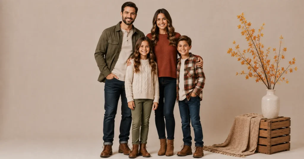 Adorable Pumpkin Patch Outfit Ideas for a Perfect Fall Day 11 Pumpkin Patch Outfit Ideas for families with coordinated fall outfits.