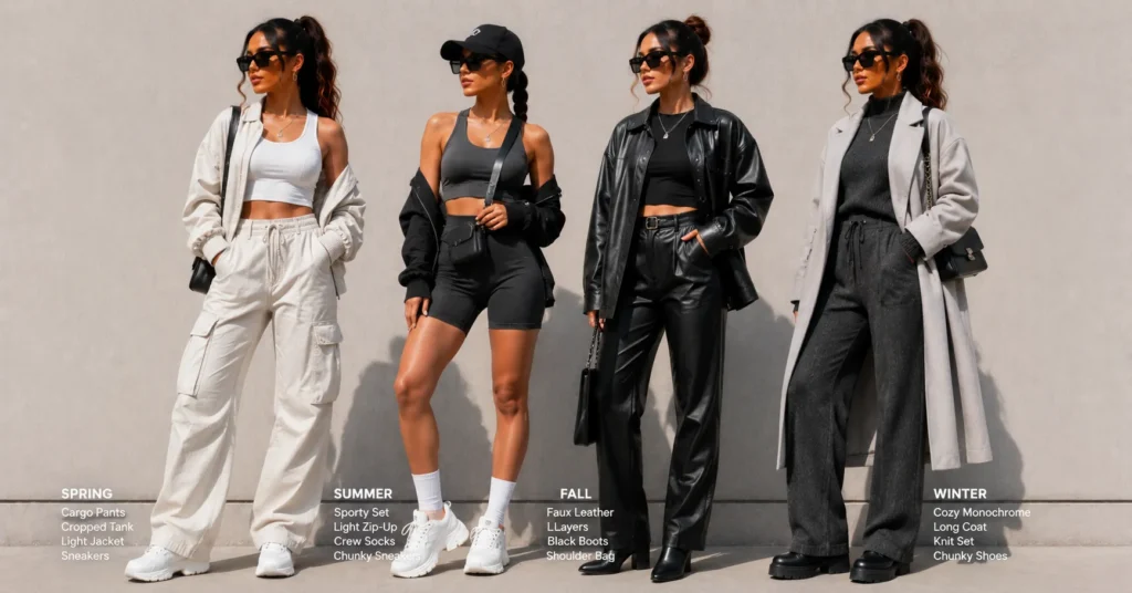 Tate McRae Concert Outfit Ideas: Edgy, Cool-Girl Looks for Every Fan 15 Tate McRae Concert Outfit Ideas for every season with edgy sporty fashion