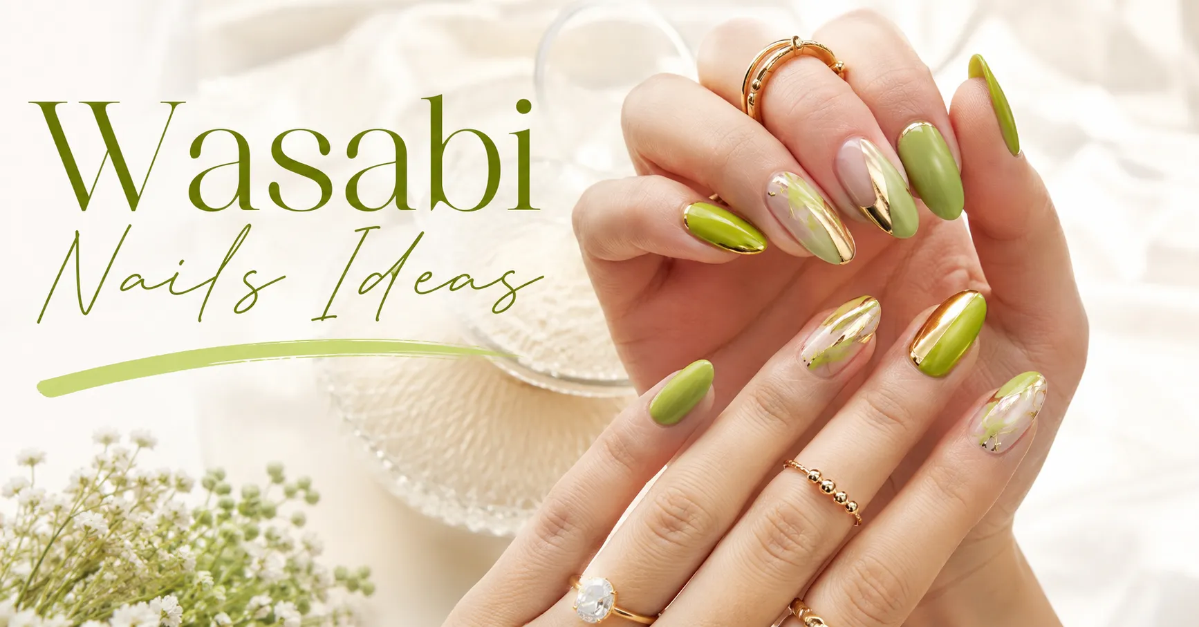 12 Vibrant Wasabi Nails Ideas for a Bold and Trendy Green Manicure