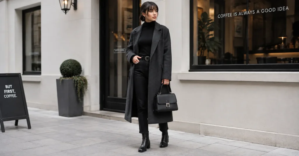 Wednesday Season 2 outfit ideas for casual goth layering with a wearable everyday aesthetic