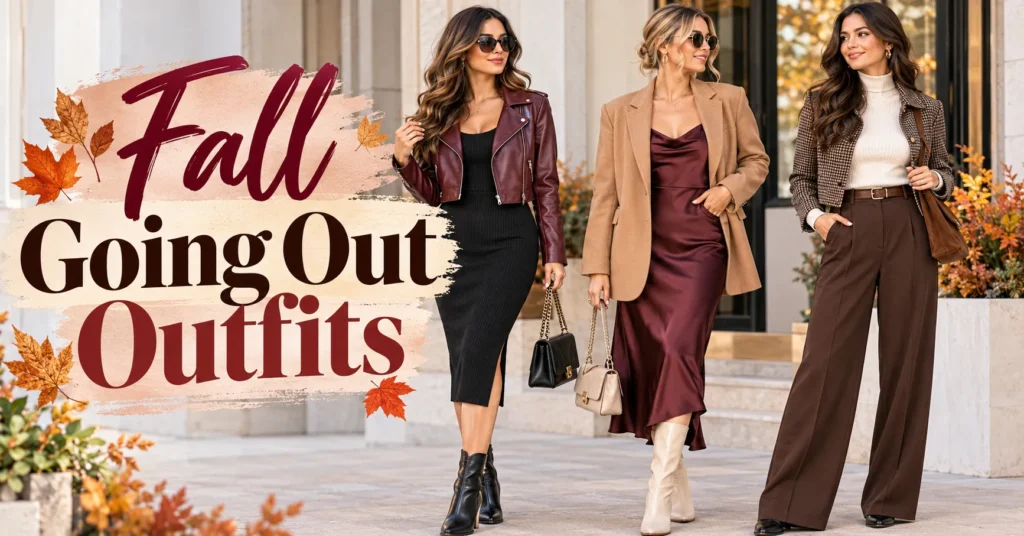 12 Effortless Fall Going Out Outfits to Steal Every Night 3 Fall Going Out Outfits for stylish autumn date nights and evening occasions