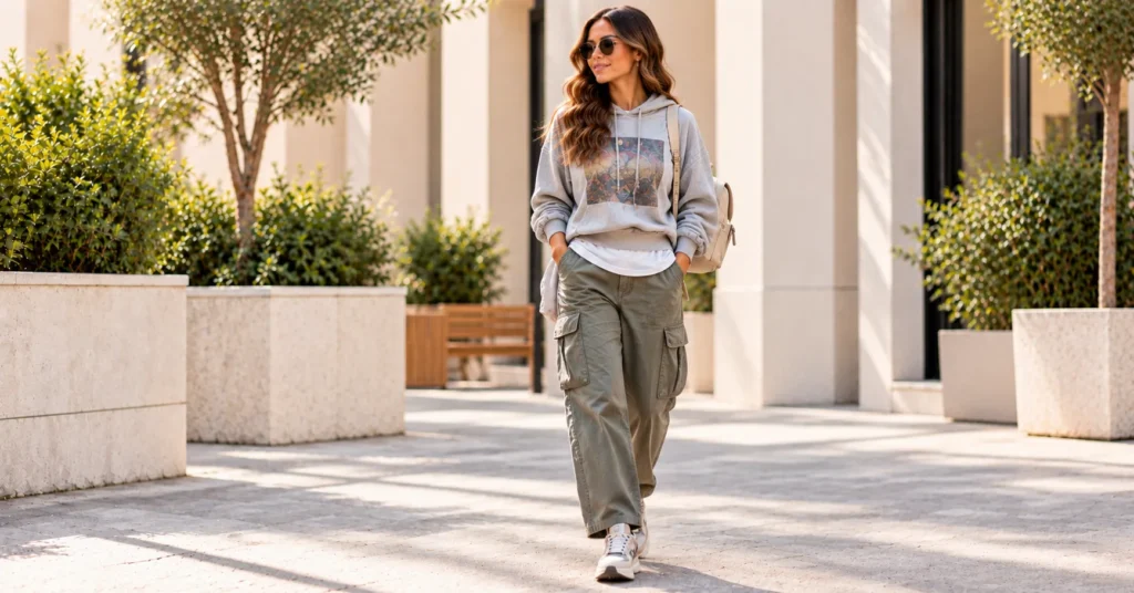 14 Stellar Malcolm Todd Concert Outfits to Steal the Show 10 Streetwear-inspired Malcolm Todd Concert Outfits with hoodie and cargo pants