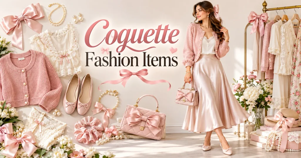 15 Essential Coquette Fashion Items for a Dreamy, Feminine Wardrobe 2 Coquette fashion items for a dreamy feminine wardrobe