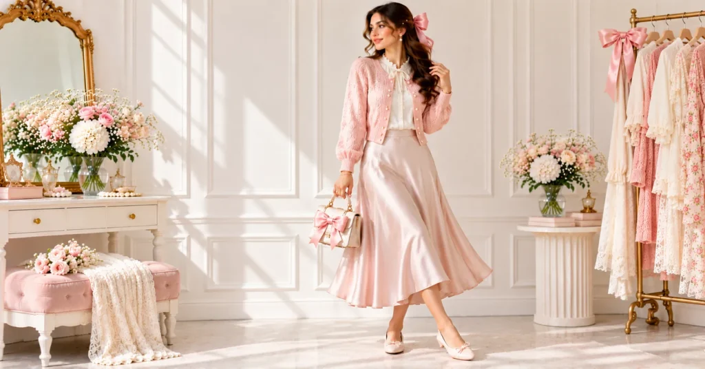 15 Essential Coquette Fashion Items for a Dreamy, Feminine Wardrobe 11 Cropped cardigans as versatile coquette fashion items