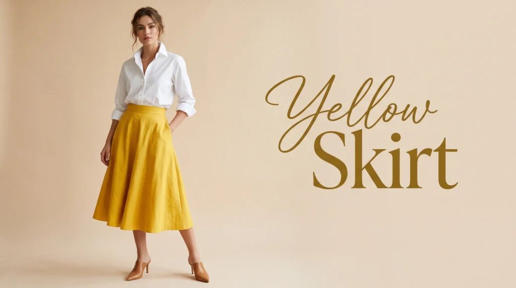 The ultimate yellow skirt guide featuring chic yellow skirt outfit ideas and styling inspiration.